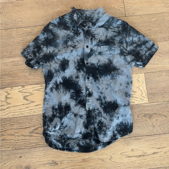 Rails Men’s Carson Midnight Tie Dyed Top Small - Picture 1 of 4